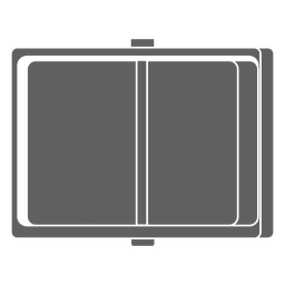 Silhueta de livro de israel Desenho PNG