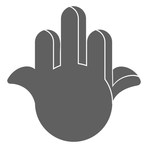 Símbolo de hamsa de Israel Diseño PNG