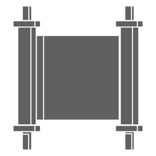 Israel scroll silhouette - Transparent PNG & SVG vector file