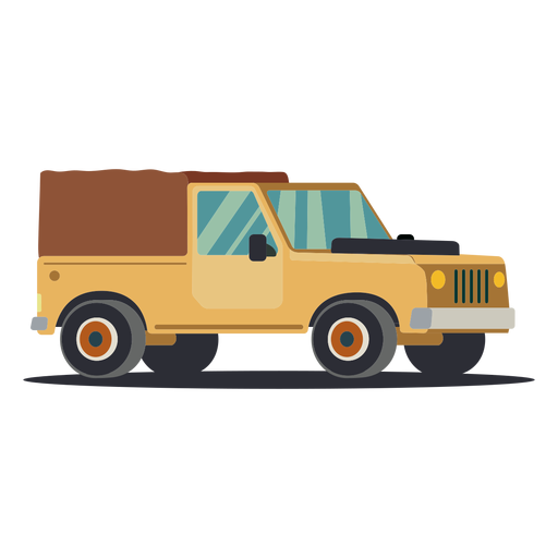 Jeep-LKW-Illustration PNG-Design
