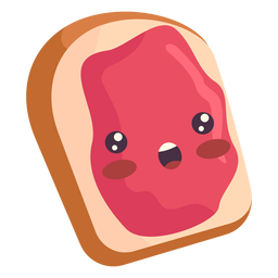 Sandwich pbj kawaii