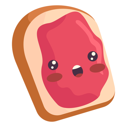 Kawaii pbj sandwich