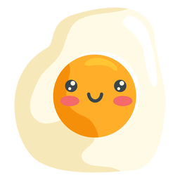 Kawaii cute egg