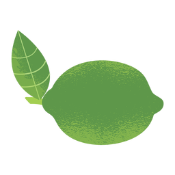 Textura de ilustración de limón Diseño PNG