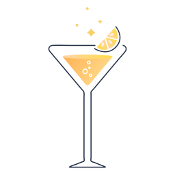 Golpe de jugo de limón Diseño PNG