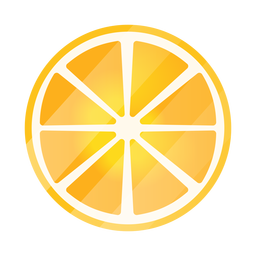 Rodelas de limão no topo Transparent PNG