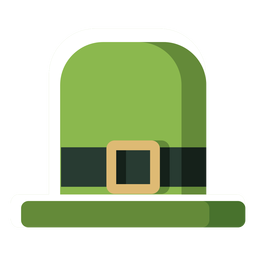 Leprechaun hat irlanda Desenho PNG