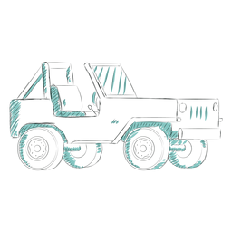 Jeep embreagem manual Desenho PNG