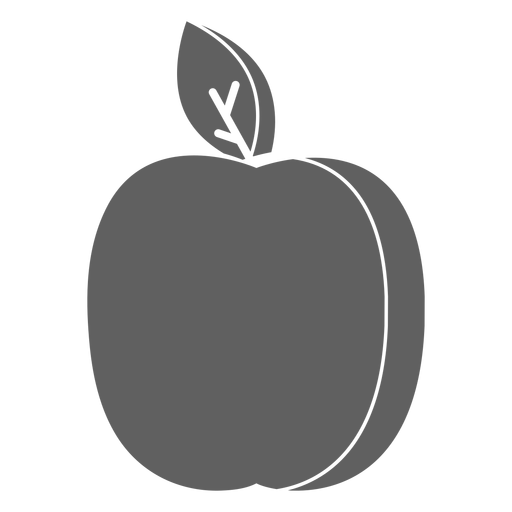 Nizza Apfel-Symbol PNG-Design