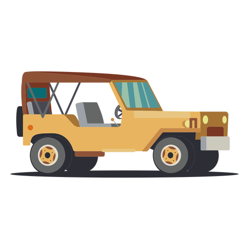 Keine T?r-Jeep-Illustration PNG-Design