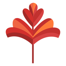 Papercut leaves design PNG Design