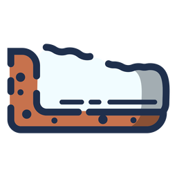 Icono de pastel lindo Diseño PNG