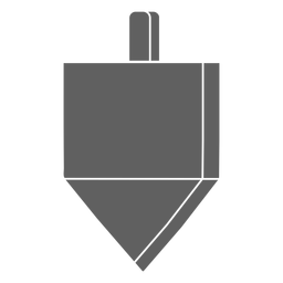 Symbol Israel Dreidel PNG-Design