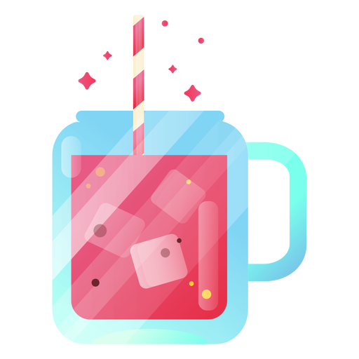Yummy juice illustration PNG Design