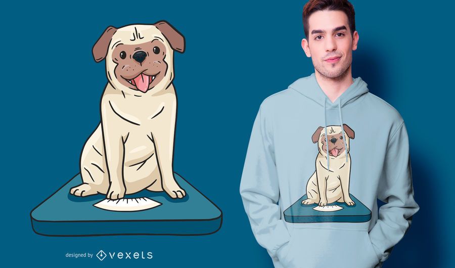 Mops Scale T-Shirt Design Mops Scale T-Shirt Design