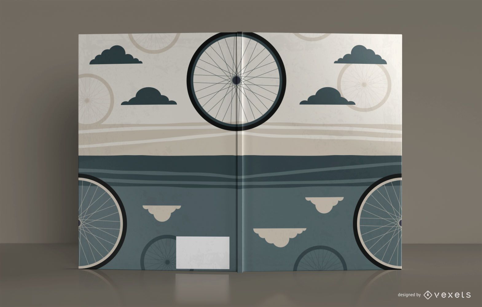 Bicycle Sketchbook Book Cover Design