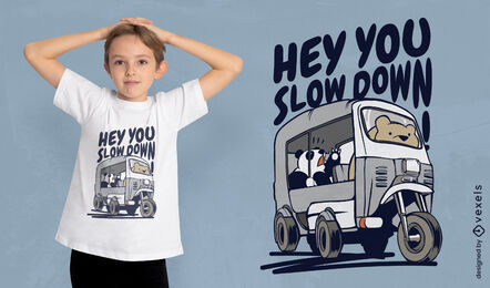 Tuk Tuk Bears T-shirt Design