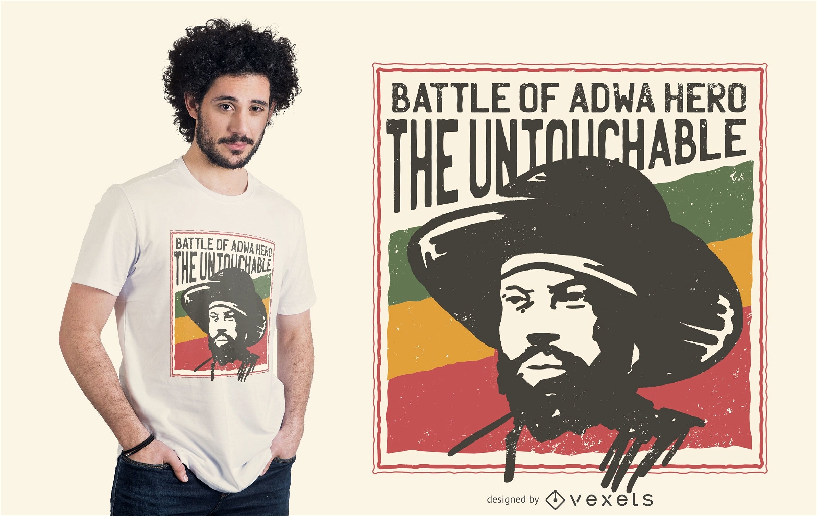 Design de camisetas Battle of Adwa