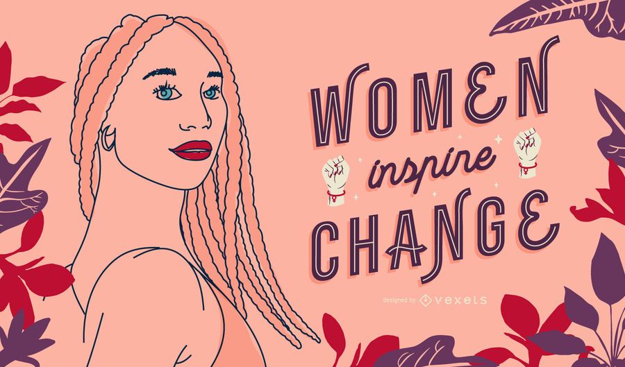 Women's day illustration design Women's day illustration design