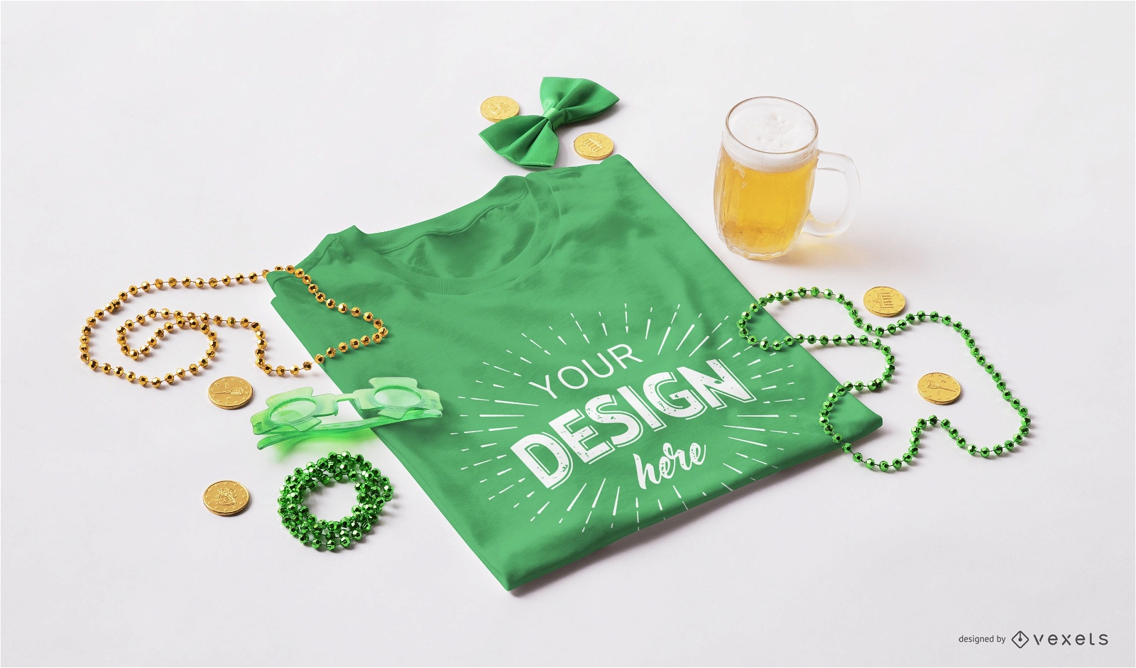 T-Shirt-Modell von St. Patrick