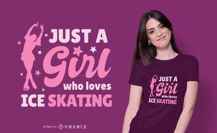 Ice skating love t-shirt design Ice skating love t-shirt design