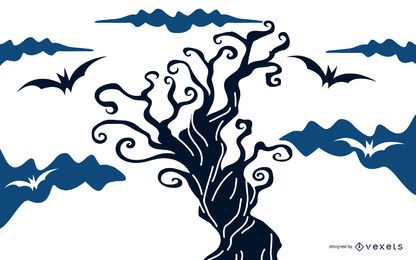 Árbol de halloween