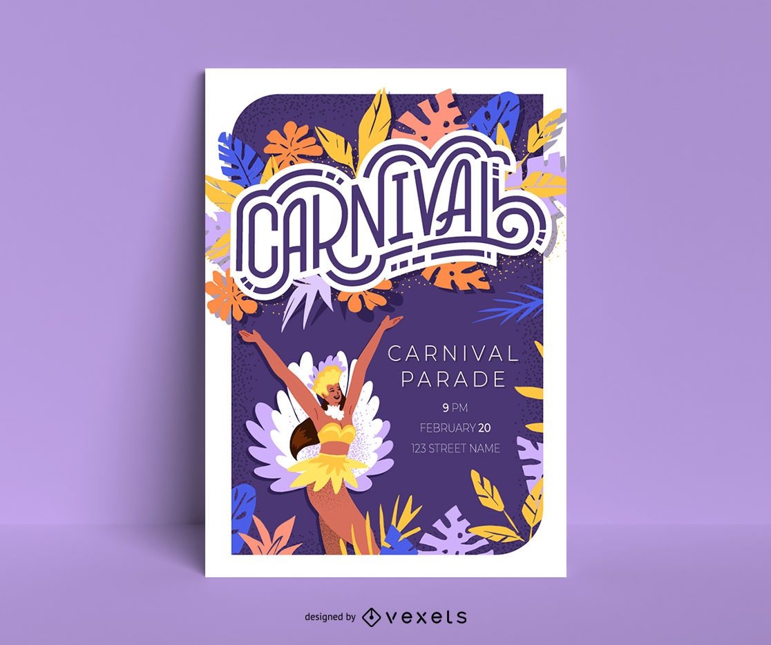 Carnival poster template