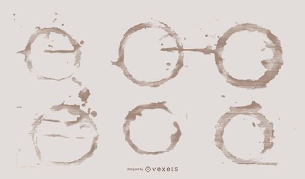 Kaffeeringe Illustration Design Pack