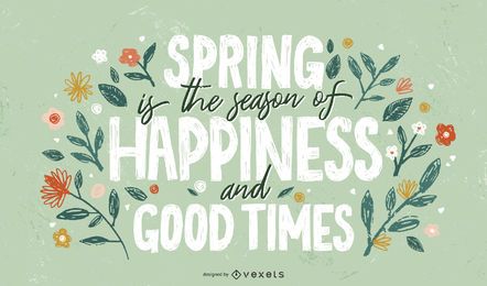 Letras de primavera feliz temporada Letras de primavera feliz temporada