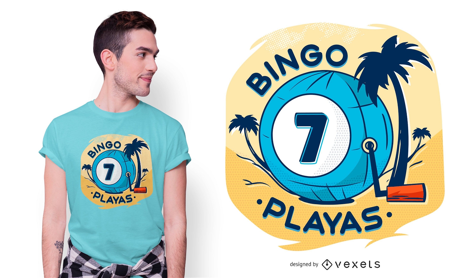 Bingo playas T-Shirt Design