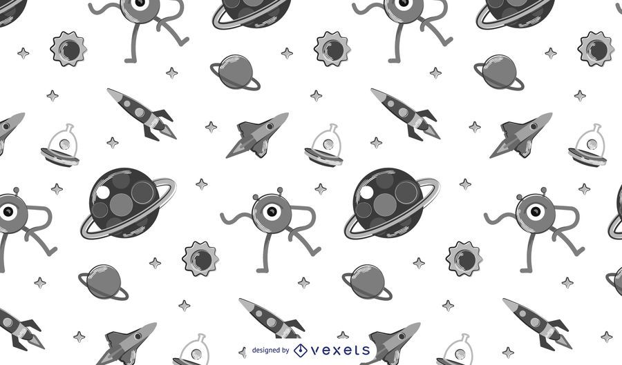 Space elements pattern design Space elements pattern design