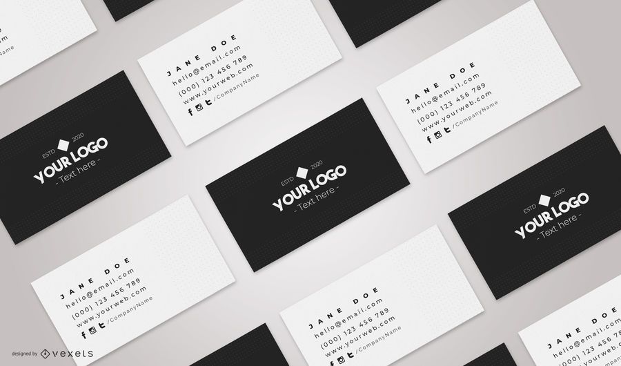 Business cards mockup composition Business cards mockup composition