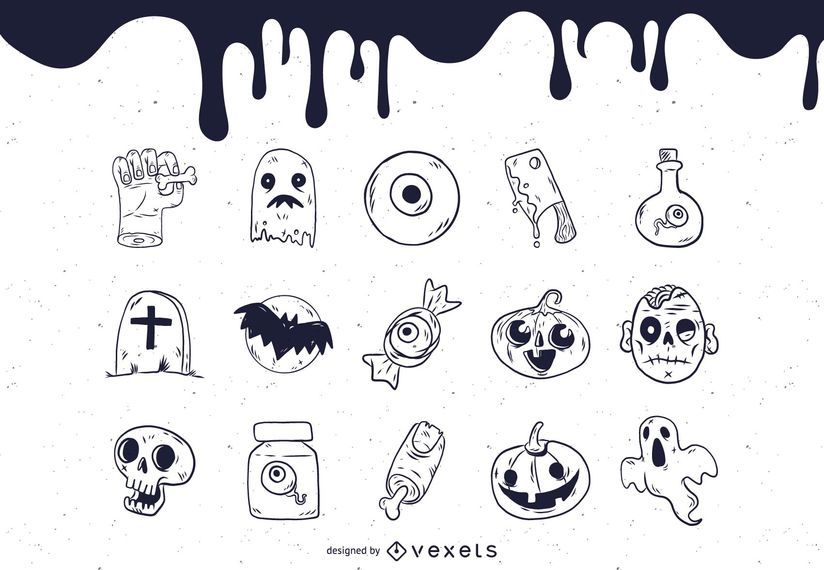Vetores grátis de Halloween Vetores grátis de Halloween