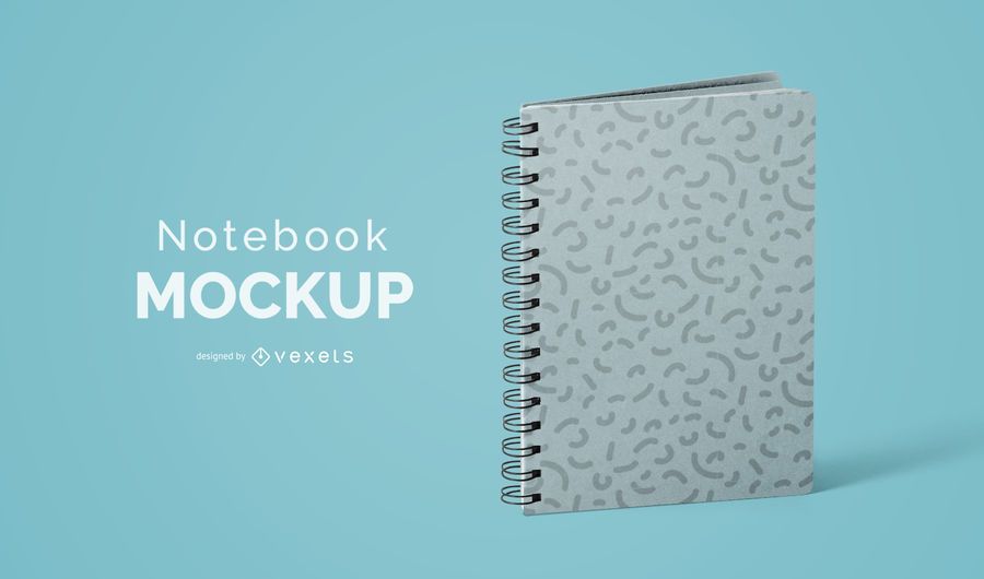Notebook mockup psd design Notebook mockup psd design