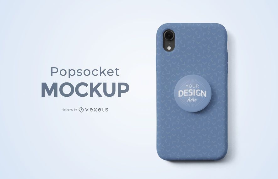 Download Popsocket Phone Mockup - PSD Mockup Download