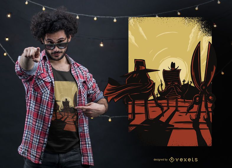 Diseño de camiseta divertida de Rock Papers Scissors Diseño de camiseta divertida de Rock Papers Scissors