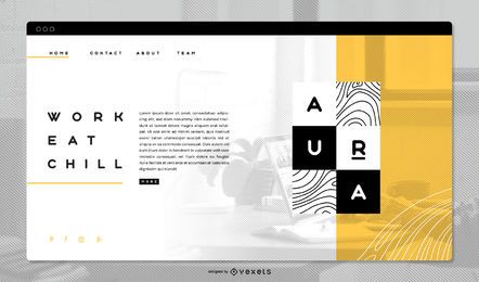Brand Concept Landing Page Template Brand Concept Landing Page Template