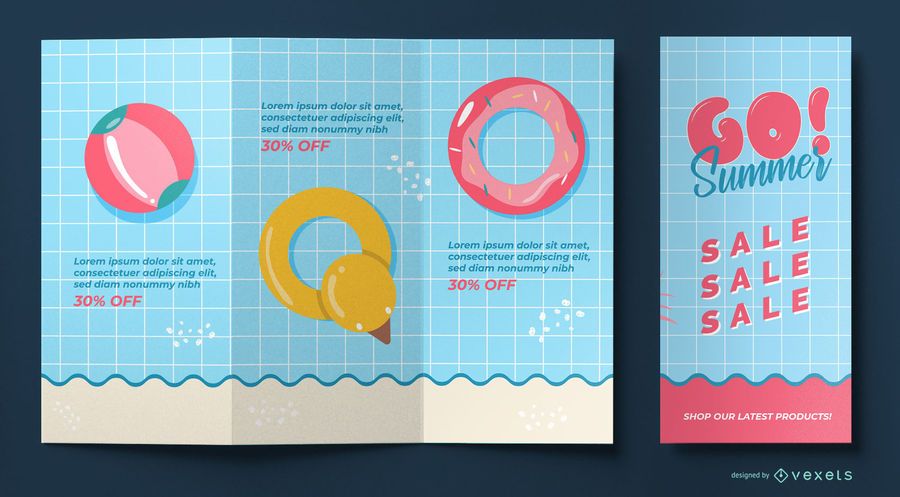 Summer Information Brochure Design Summer Information Brochure Design