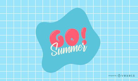 Ir diseño de logotipo de verano