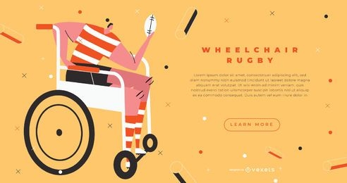 Página de inicio de rugby en silla de ruedas