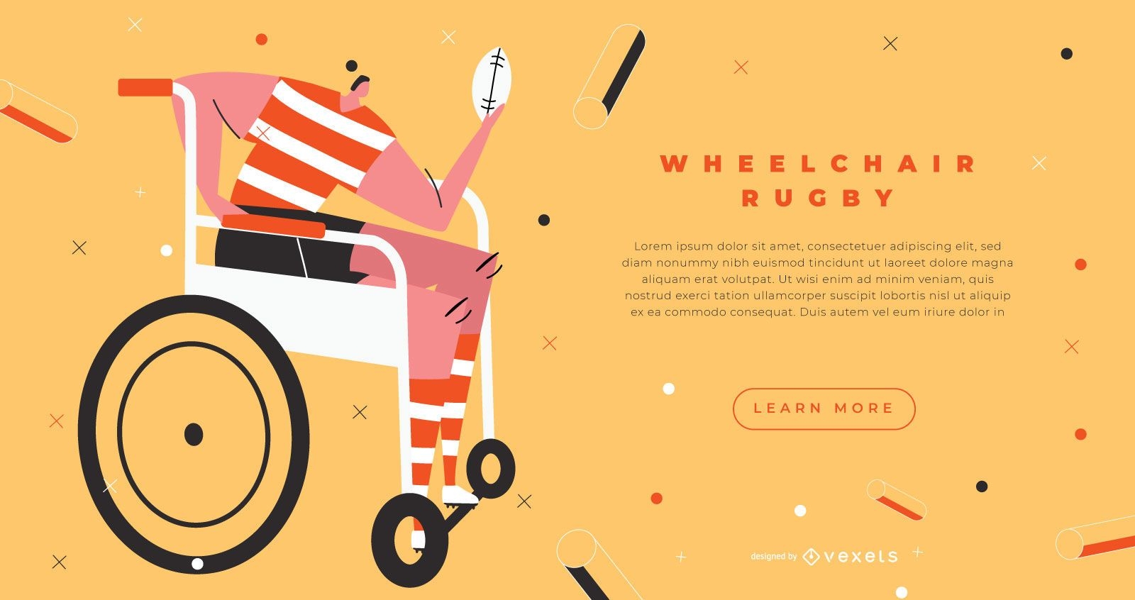 Wheelchair rugby landing page