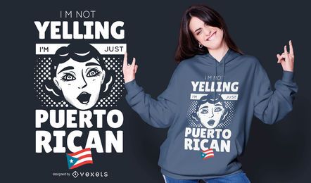 Puerto rican t-shirt design