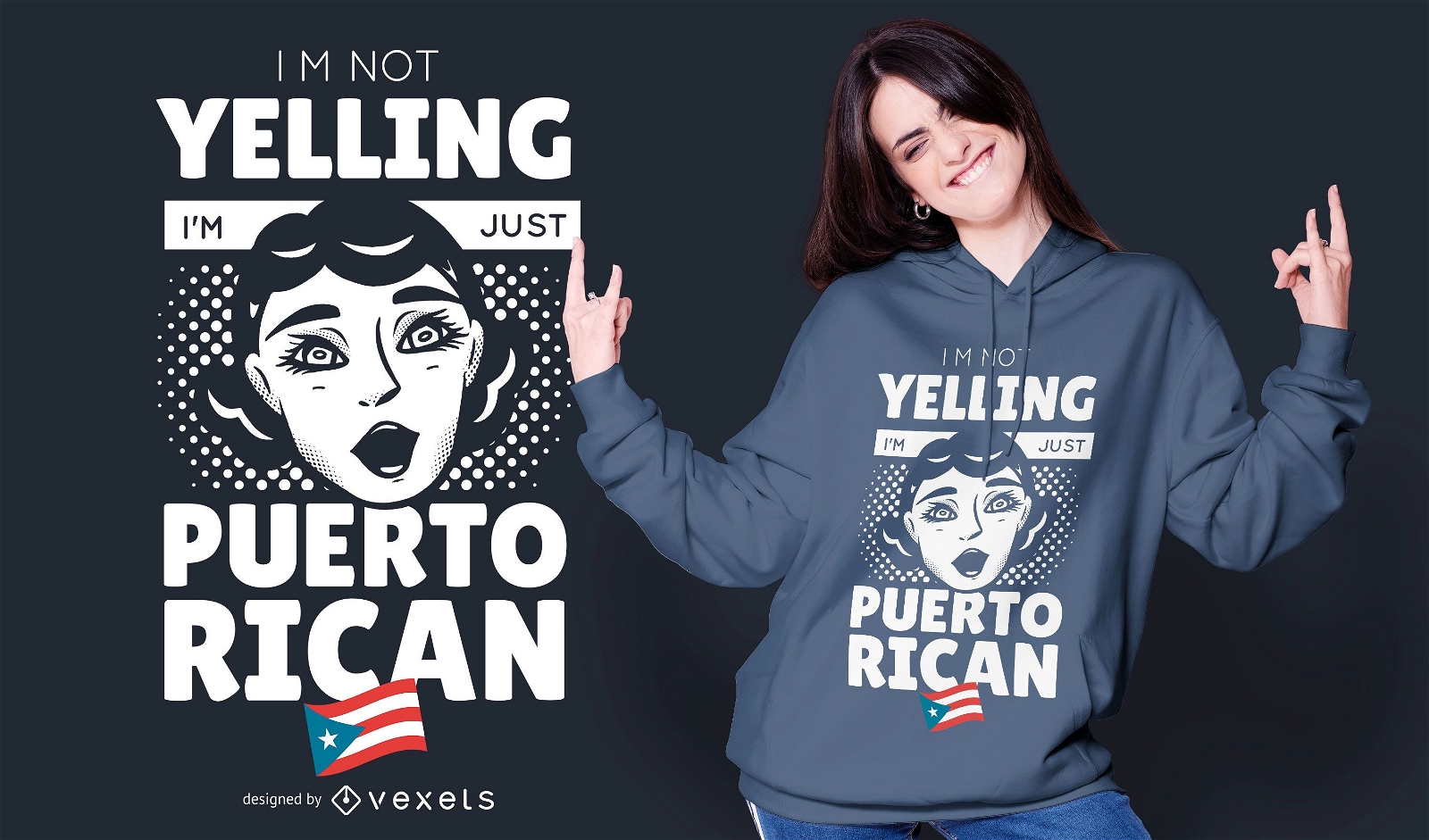 Puertoricanisches T-Shirt Design