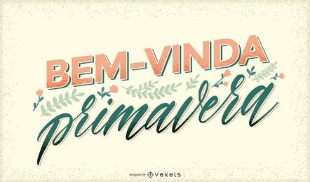Bienvenido primavera letras portuguesas