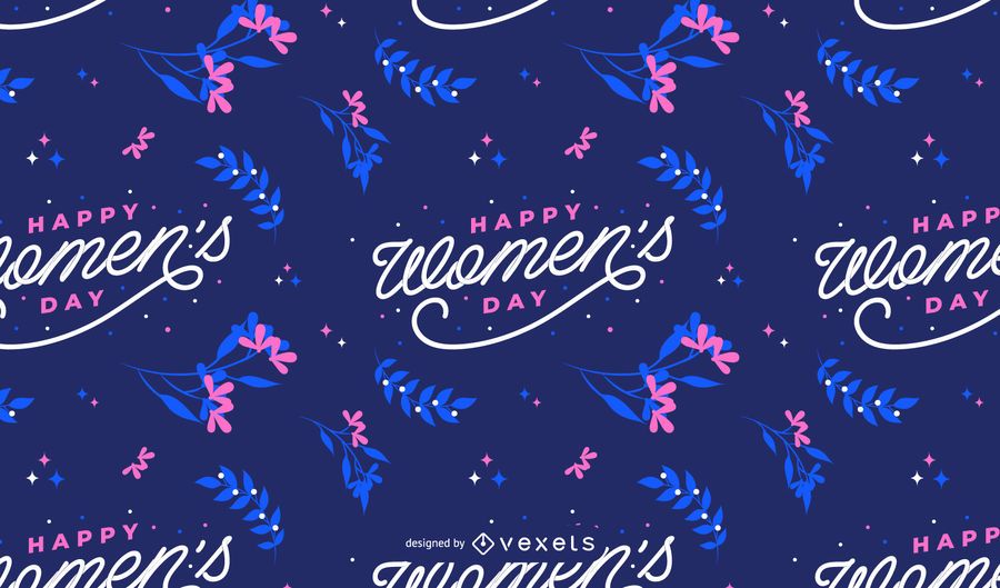 Happy Womens day pattern Happy Womens day pattern
