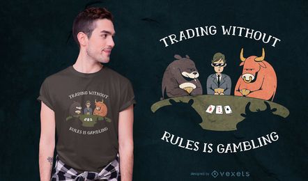 Poker Glücksspiel Zitat T-Shirt Design Poker Glücksspiel Zitat T-Shirt Design