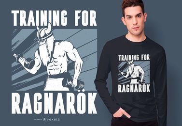 Wikinger Zitat T-Shirt Design