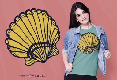 Design de t-shirt Seashell
