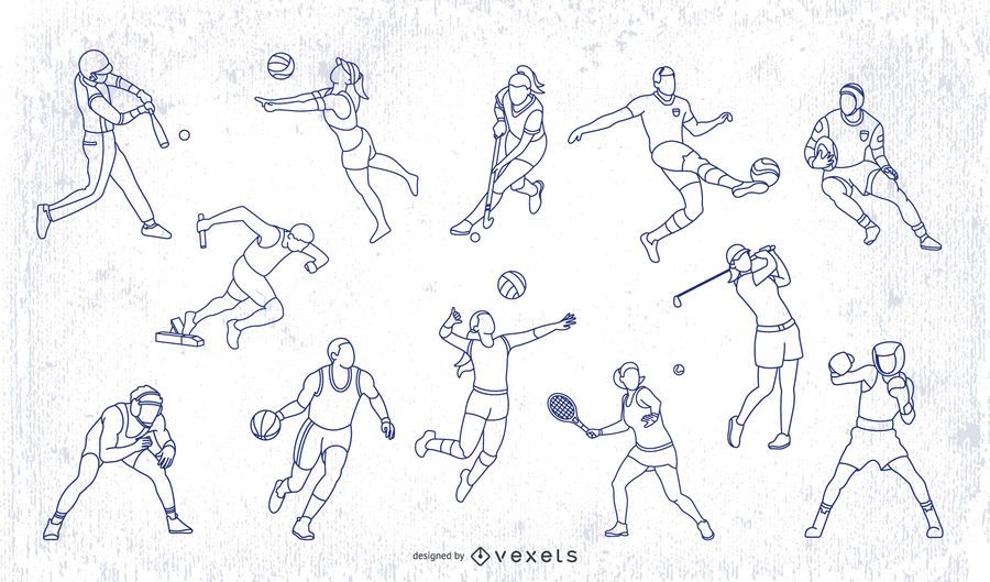 Olympic Sports Stroke People Pack Olympic Sports Stroke People Pack
