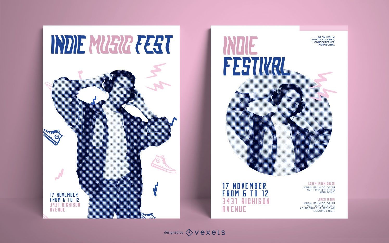 Indie Music Fest Poster Pack